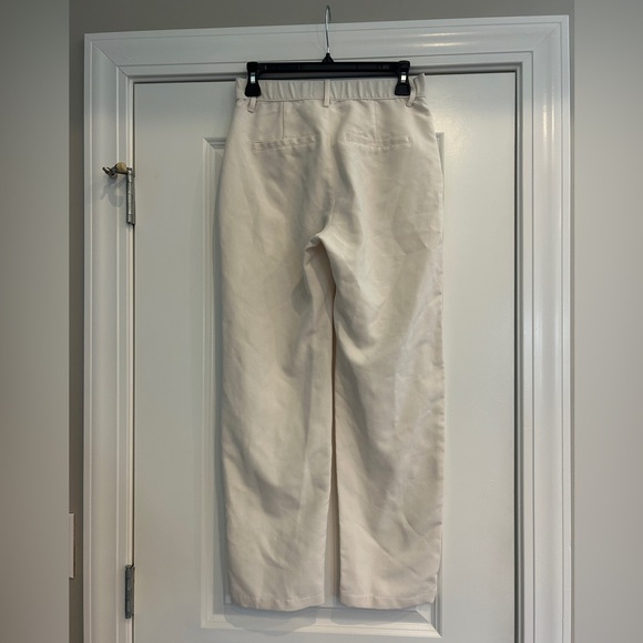 Abercrombie & Fitch Cream Women’s Tailored High Waist Dress Pants in Size XS - Picture 5 of 11
